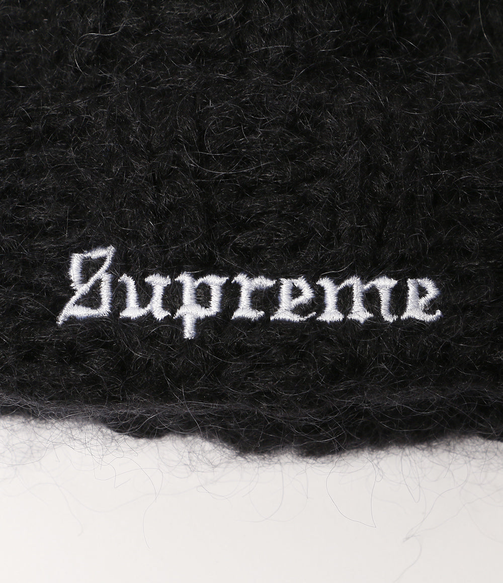 Supreme モヘアニット帽 ブラック メンズ シュプリーム