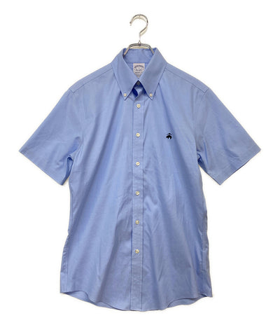美品 Brooks Brothers 半袖シャツ スカイブルー メンズ SIZE S ブルックスブラザーズ