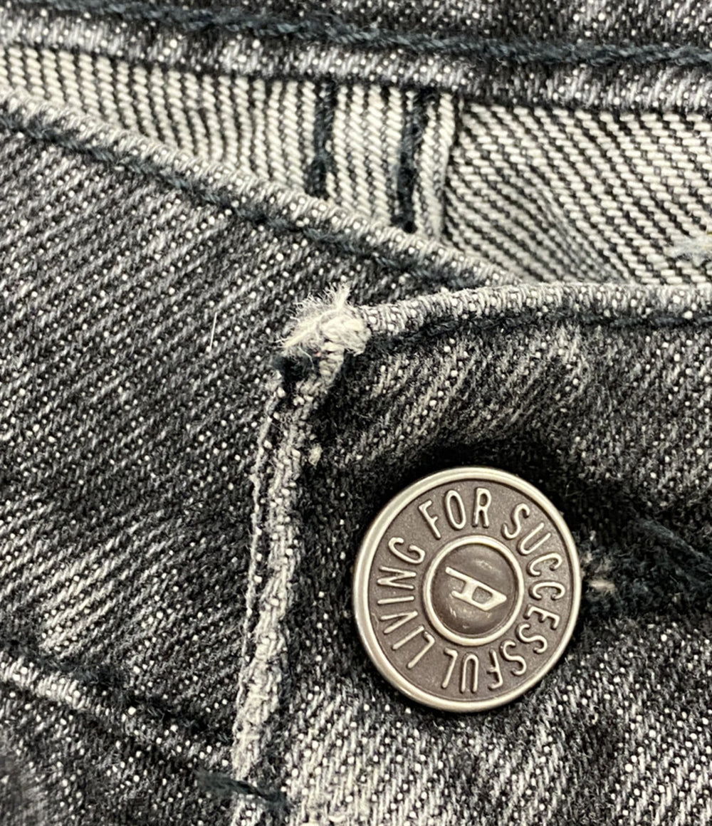 DIESEL デニムカーゴパンツ 濃グレー レディース SIZE W23 ディーゼル