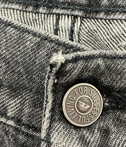 DIESEL デニムカーゴパンツ 濃グレー レディース SIZE W23 ディーゼル