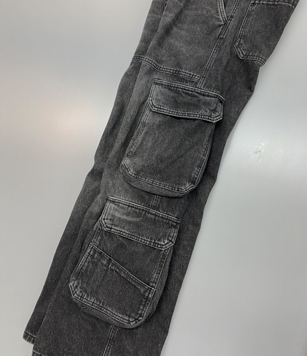 DIESEL デニムカーゴパンツ 濃グレー レディース SIZE W23 ディーゼル