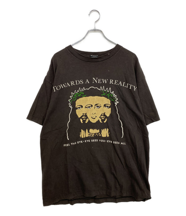 SAINT Mxxxxxx セントマイケル 名作 マリリンマンソンTシャツ XL SAINT MICHAEL 半袖Tシャツ ブラウン マリリンマンソン vision