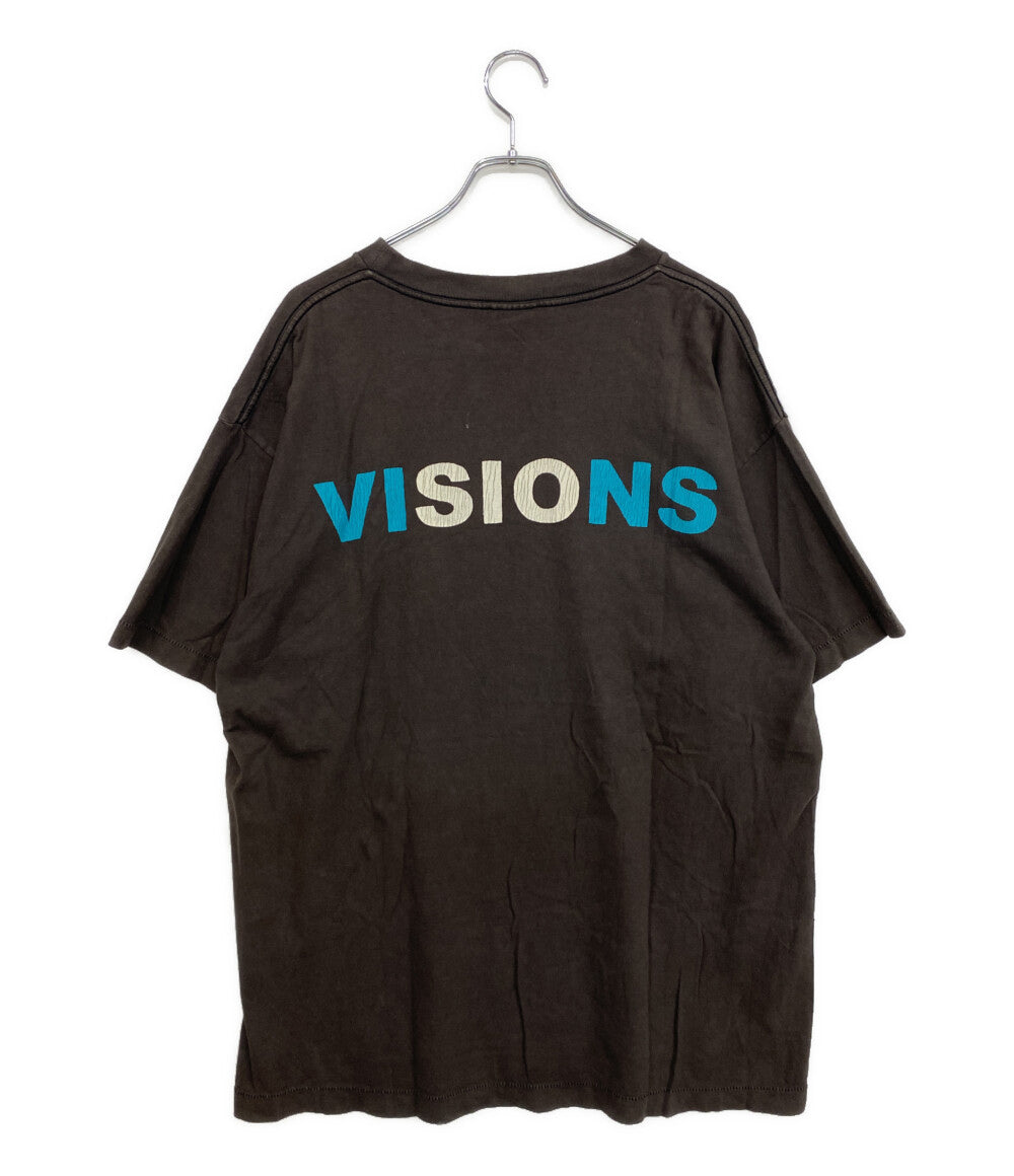 SAINT MICHAEL 半袖Ｔシャツ ブラウン マリリンマンソン vision saintmxxxxxx SM-S21-0000-006 メンズ SIZE XL セントマイケル