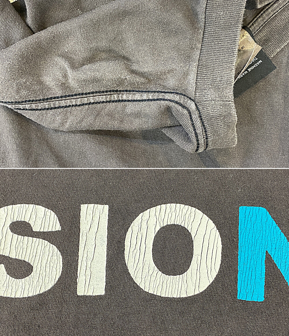 SAINT MICHAEL 半袖Ｔシャツ ブラウン マリリンマンソン vision saintmxxxxxx SM-S21-0000-006 メンズ SIZE XL セントマイケル