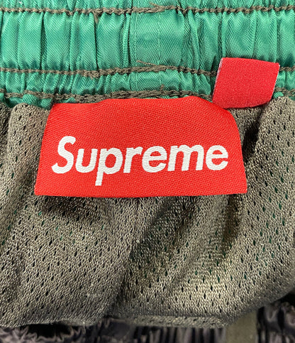 Supreme パンツ satin track pant 24ss ブラウン×グリーン レディース SIZE S シュプリーム