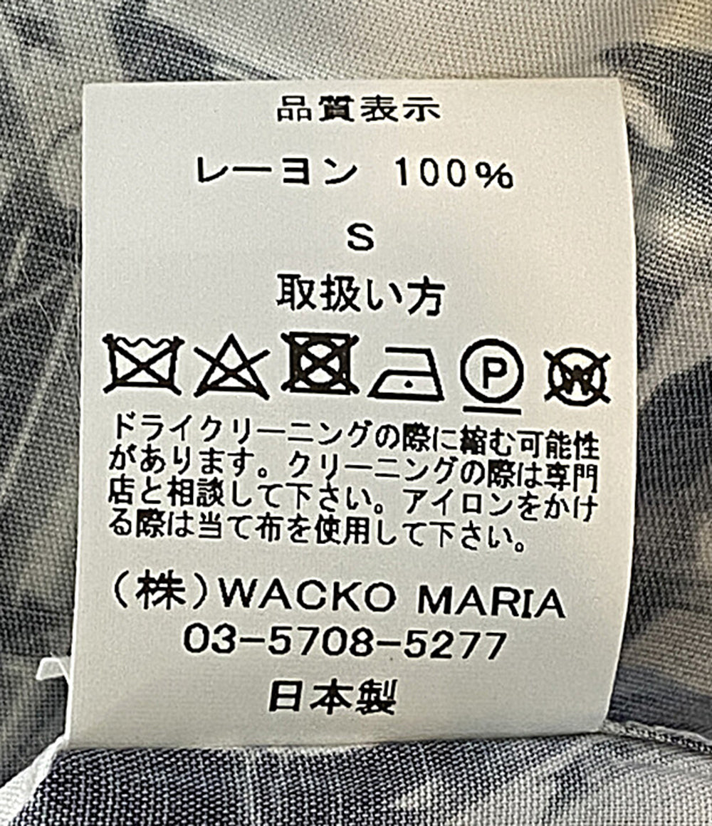 美品 WACKO MARIA 半袖シャツ STAND BY ME SBM-WM-HI01 メンズ SIZE S ワコマリア