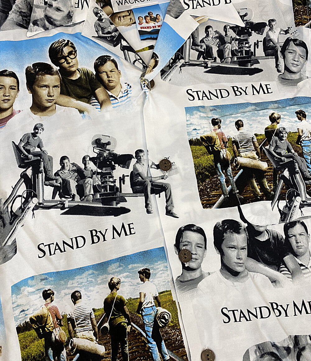 美品 WACKO MARIA 半袖シャツ STAND BY ME SBM-WM-HI01 メンズ SIZE S ワコマリア