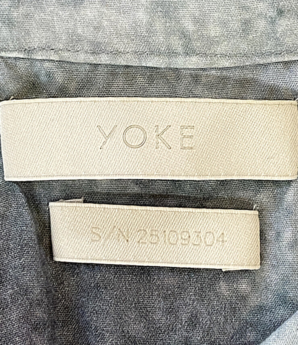 美品 YOKE ヨーク 半袖シャツ landscape printed YK25SS001003SH メンズ SIZE 2