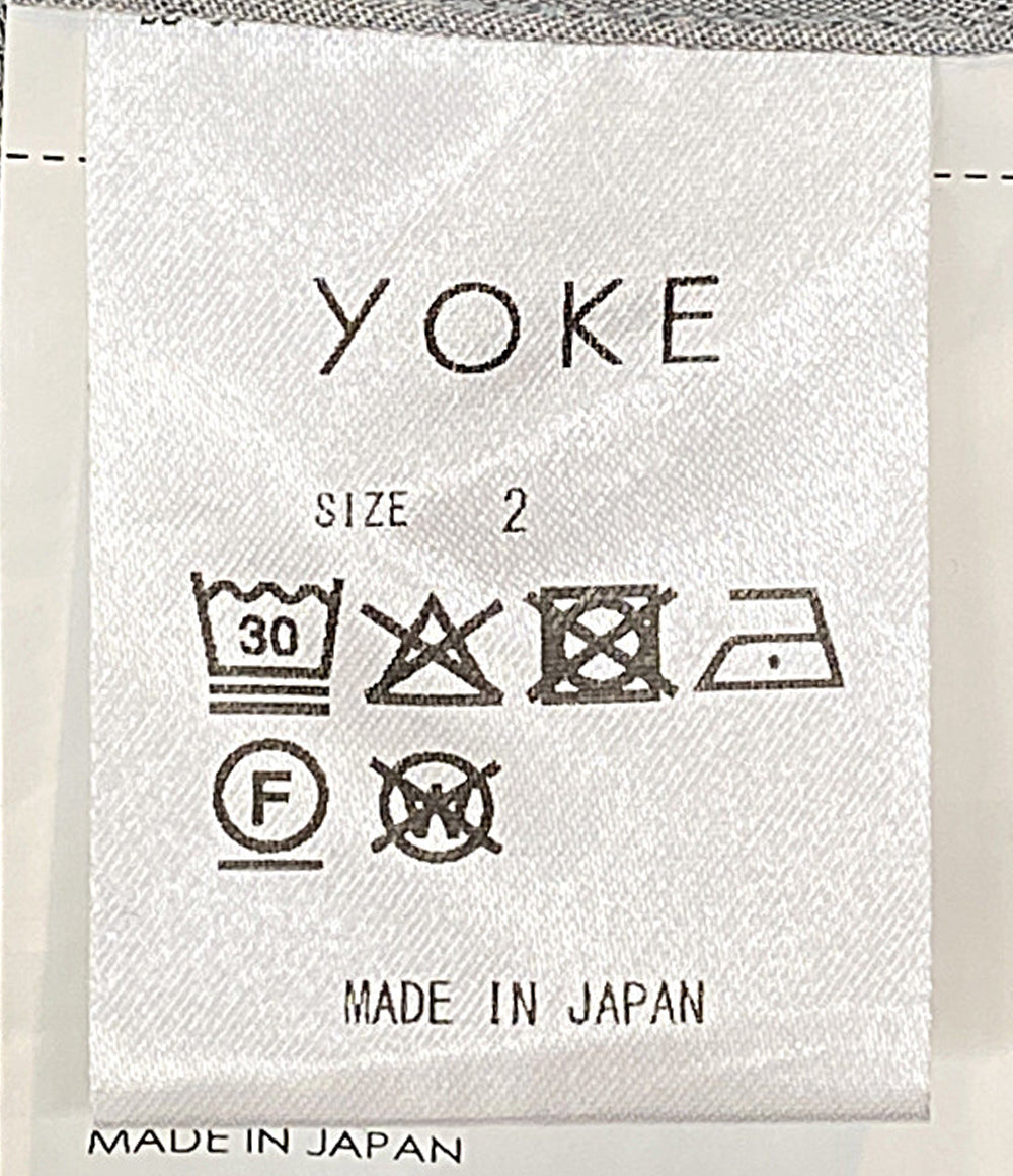美品 YOKE ヨーク 半袖シャツ landscape printed YK25SS001003SH メンズ SIZE 2