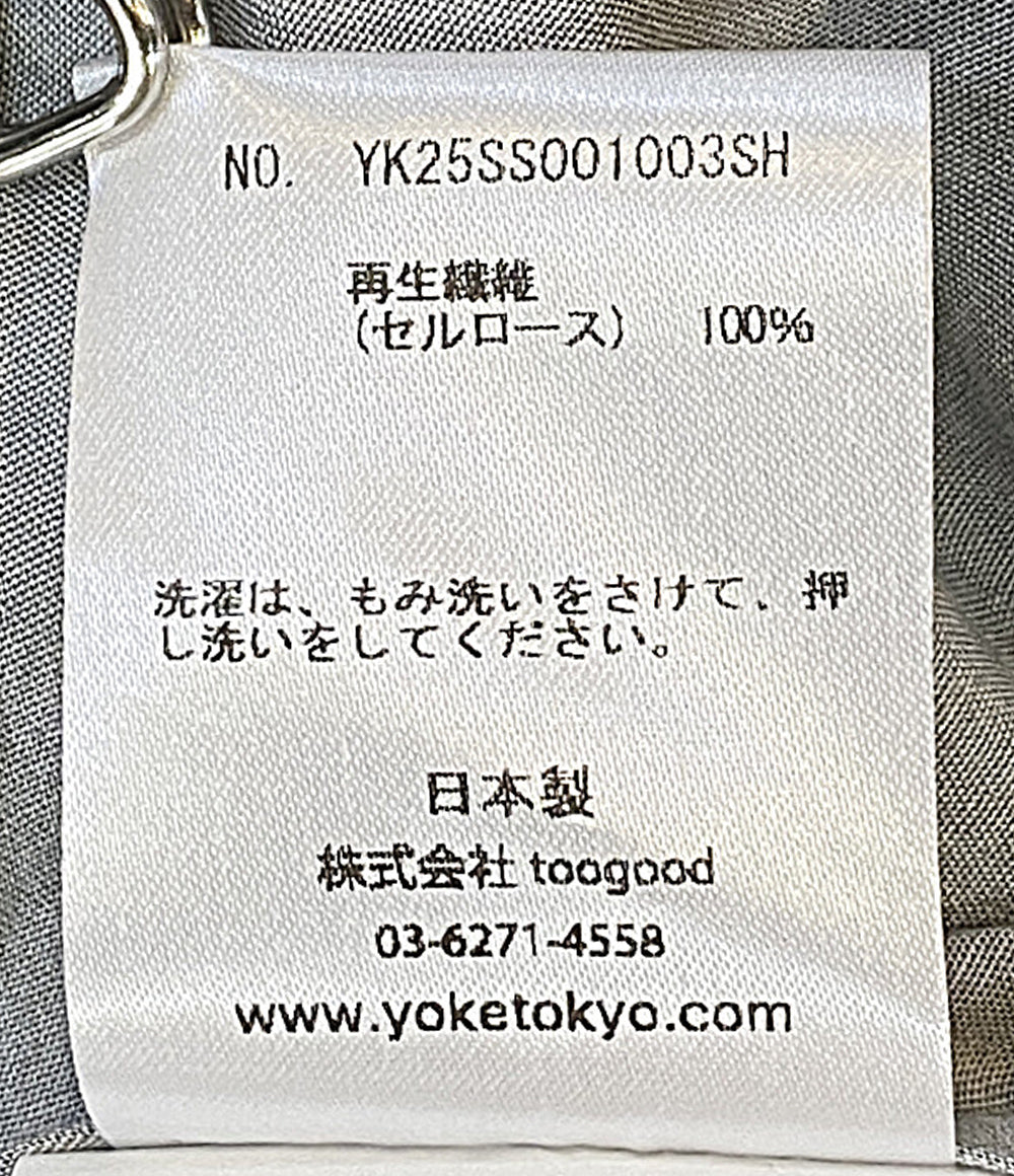 美品 YOKE ヨーク 半袖シャツ landscape printed YK25SS001003SH メンズ SIZE 2