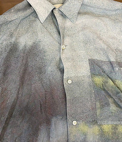 美品 YOKE ヨーク 半袖シャツ landscape printed YK25SS001003SH メンズ SIZE 2