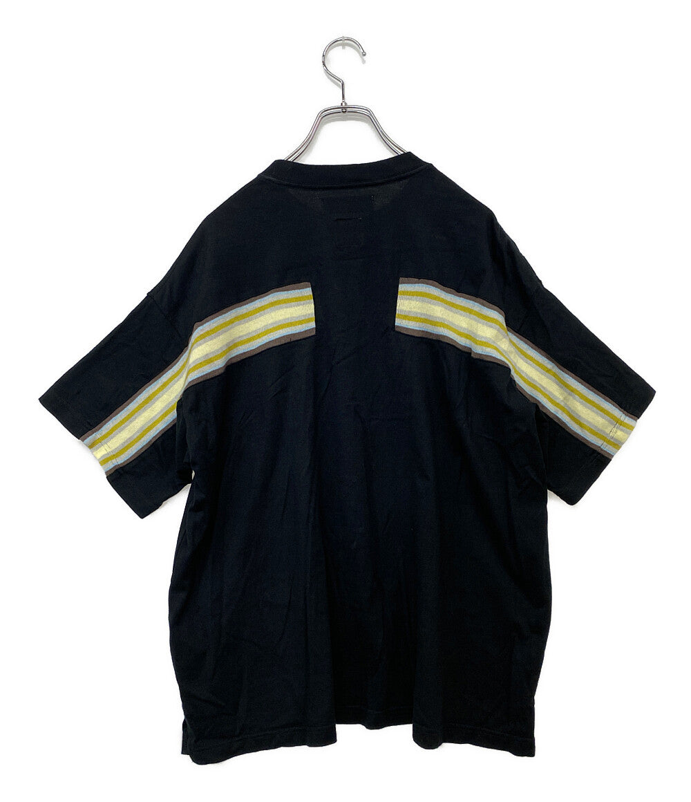 FACETASM 半袖Ｔシャツ ブラック ライン NAT-TEE-U06 メンズ SIZE 1 ファセッタズム