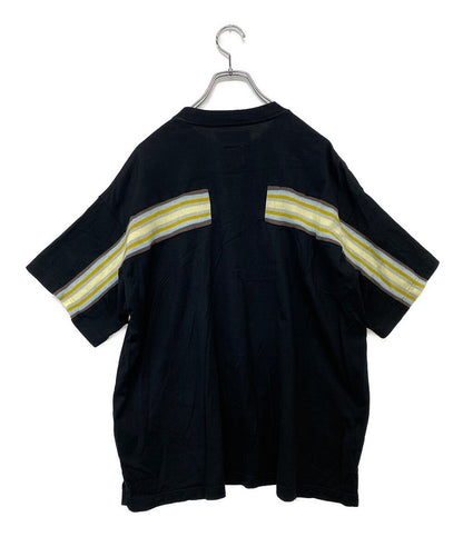 FACETASM 半袖Ｔシャツ ブラック ライン NAT-TEE-U06 メンズ SIZE 1 ファセッタズム