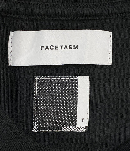 FACETASM 半袖Ｔシャツ ブラック ライン NAT-TEE-U06 メンズ SIZE 1 ファセッタズム