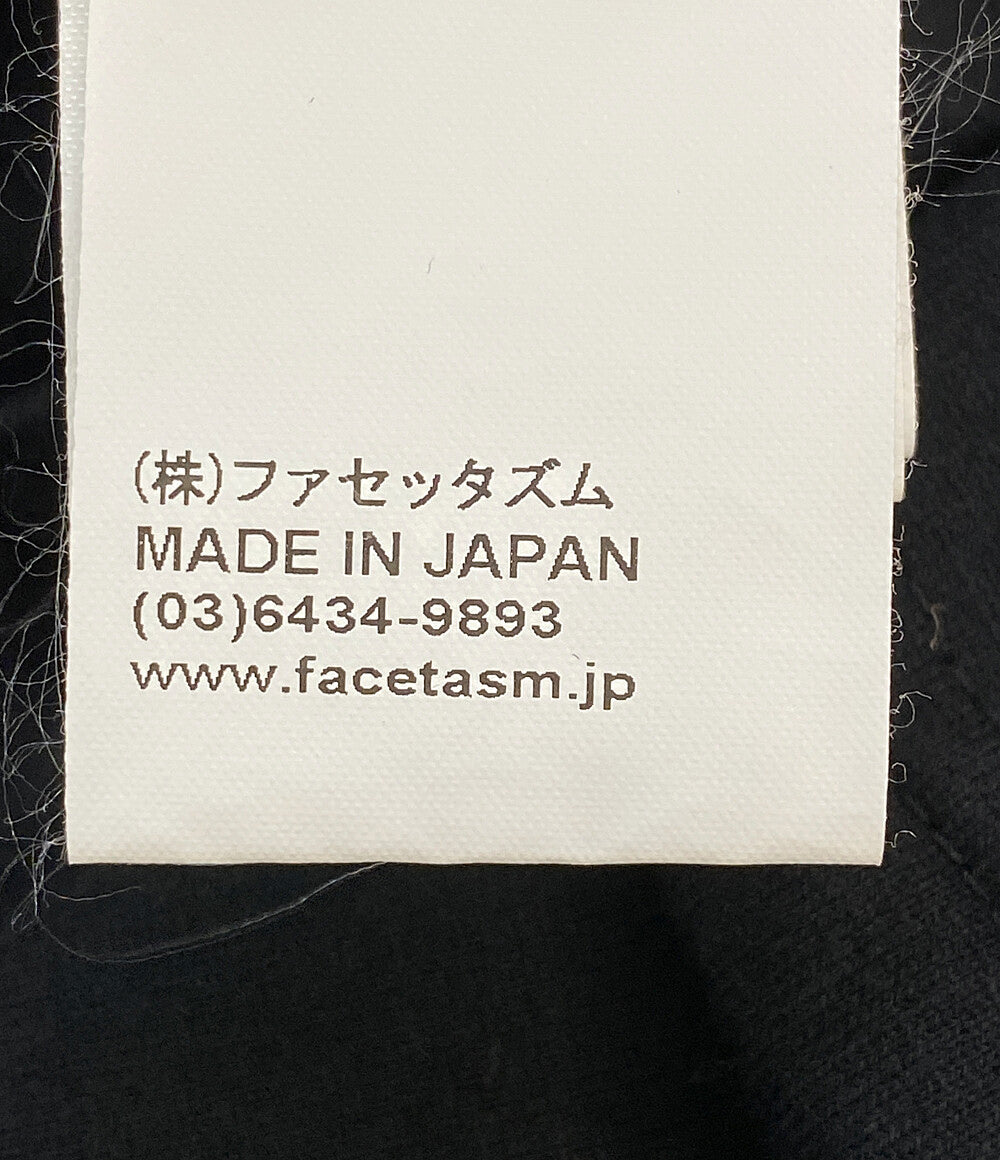 FACETASM 半袖Ｔシャツ ブラック ライン NAT-TEE-U06 メンズ SIZE 1 ファセッタズム