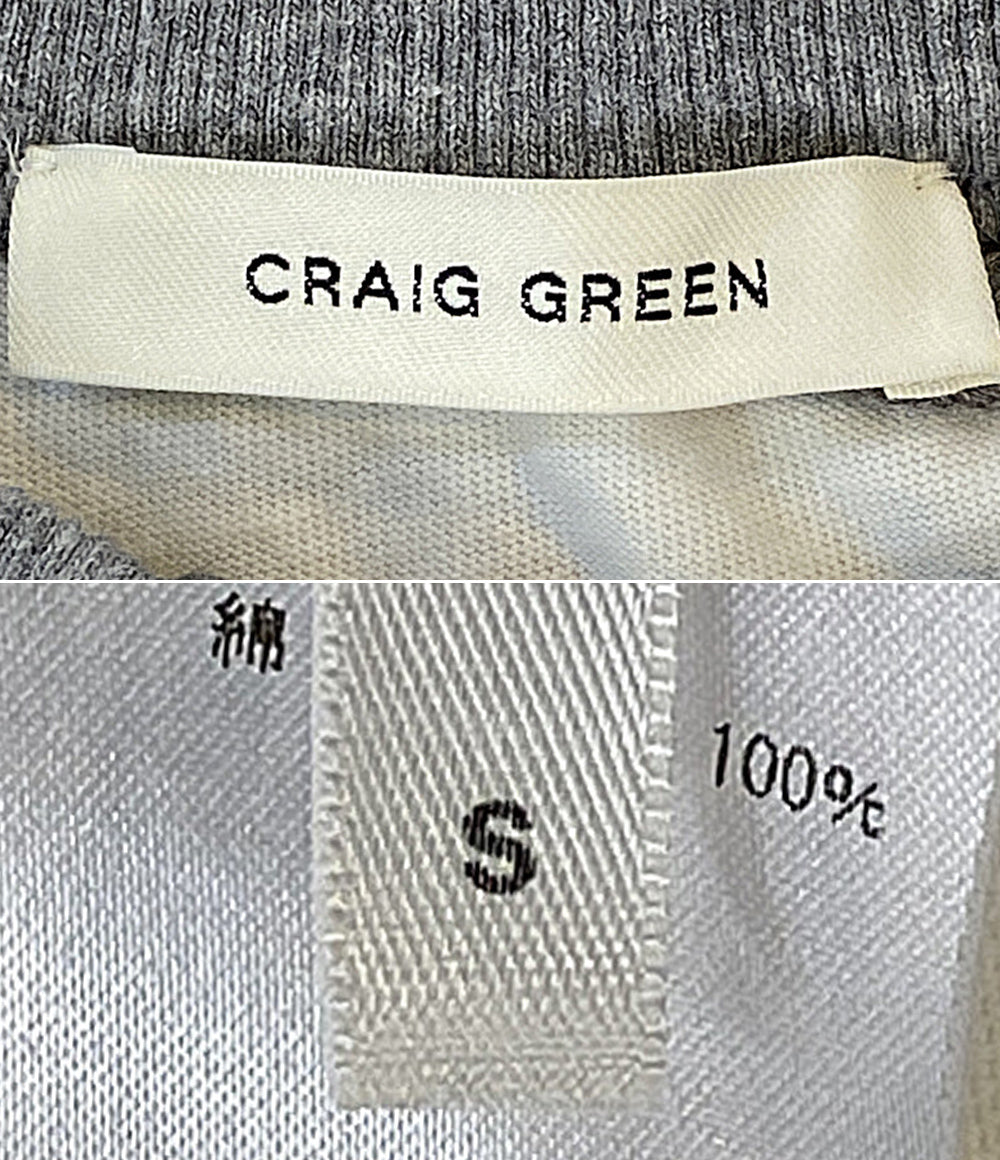 CRAIG GREEN 半袖Ｔシャツ ホワイト ドローコード 00000152017113 メンズ SIZE S クレイググリーン