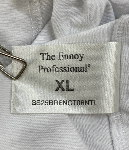 ENNOY エンノイ 半袖Ｔシャツ ホワイト SS25BRENCT06NTL メンズ SIZE XL