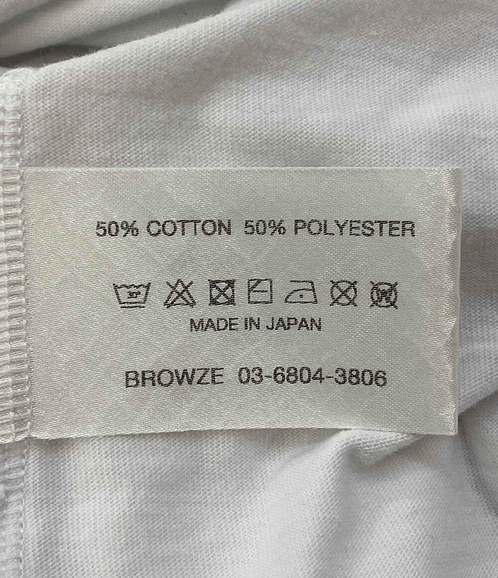 ENNOY エンノイ 半袖Ｔシャツ ホワイト SS25BRENCT06NTL メンズ SIZE XL