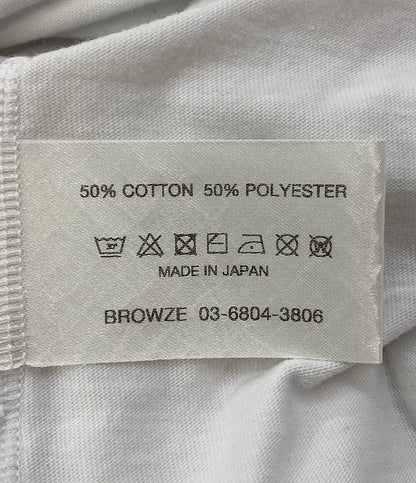 ENNOY エンノイ 半袖Ｔシャツ ホワイト SS25BRENCT06NTL メンズ SIZE XL