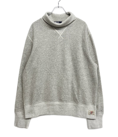 POLO RALPH LAUREN スウェット FLEECE TURTLENECK SWEATSHIRT GRAY メンズ SIZE L ポロ・ラルフローレン