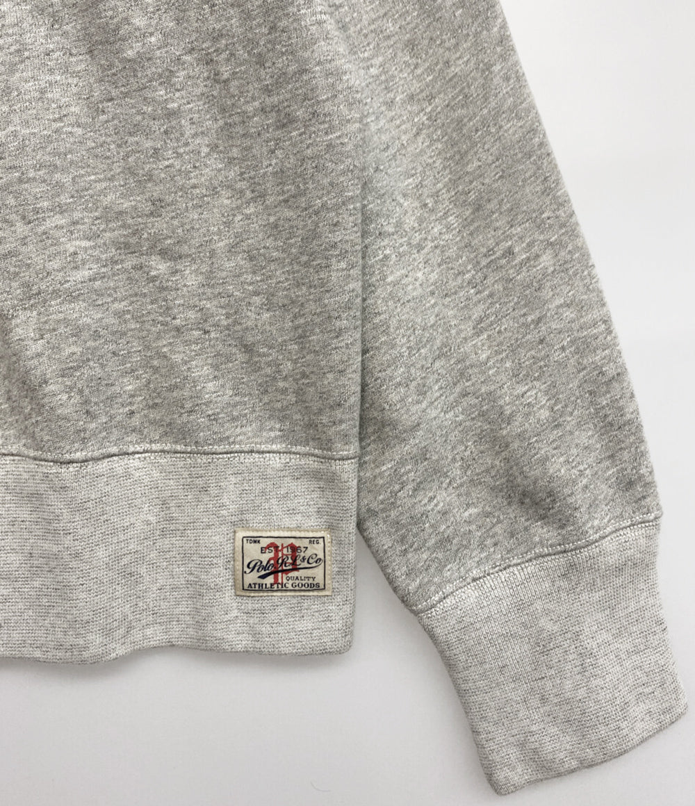 POLO RALPH LAUREN スウェット FLEECE TURTLENECK SWEATSHIRT GRAY メンズ SIZE L ポロ・ラルフローレン