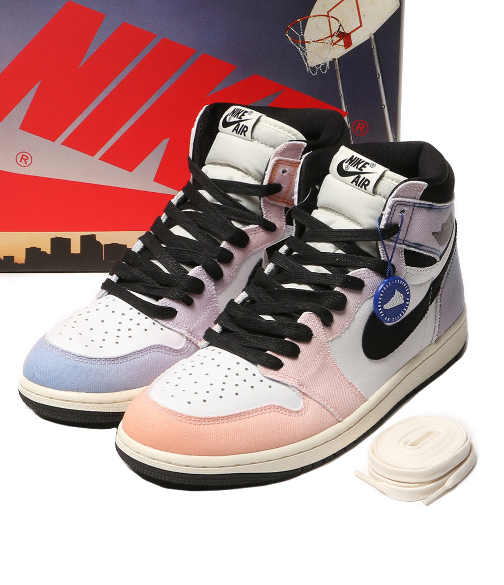 美品 NIKE スニーカー AIR JORDAN 1 RETRO HI OG CRAFT DX0054-805 メンズ SIZE 27cm ナイキ