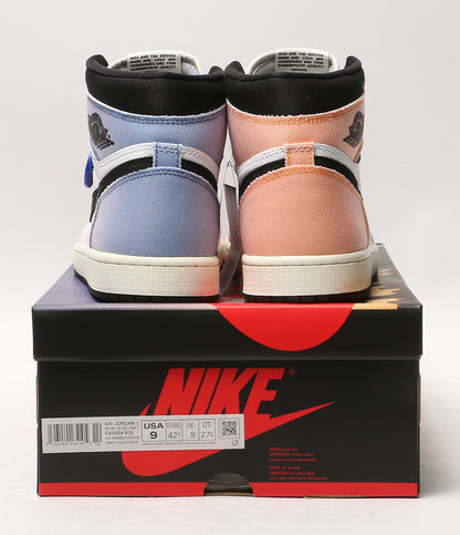 美品 NIKE スニーカー AIR JORDAN 1 RETRO HI OG CRAFT DX0054-805 メンズ SIZE 27cm ナイキ