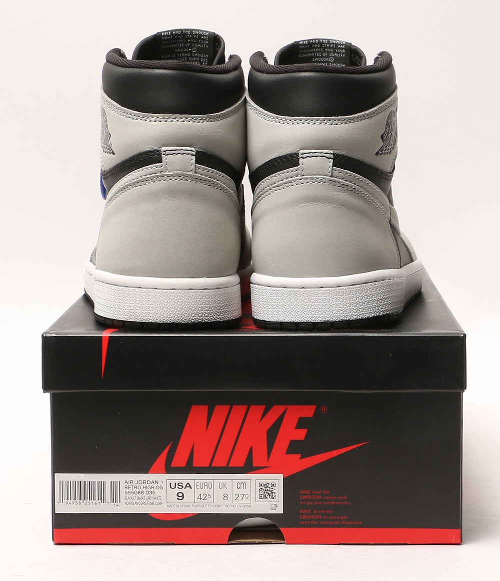 NIKE スニーカー AIR JORDAN 1 RETRO HIGH OG SHADOW 555088-035 メンズ SIZE 27cm ナイキ