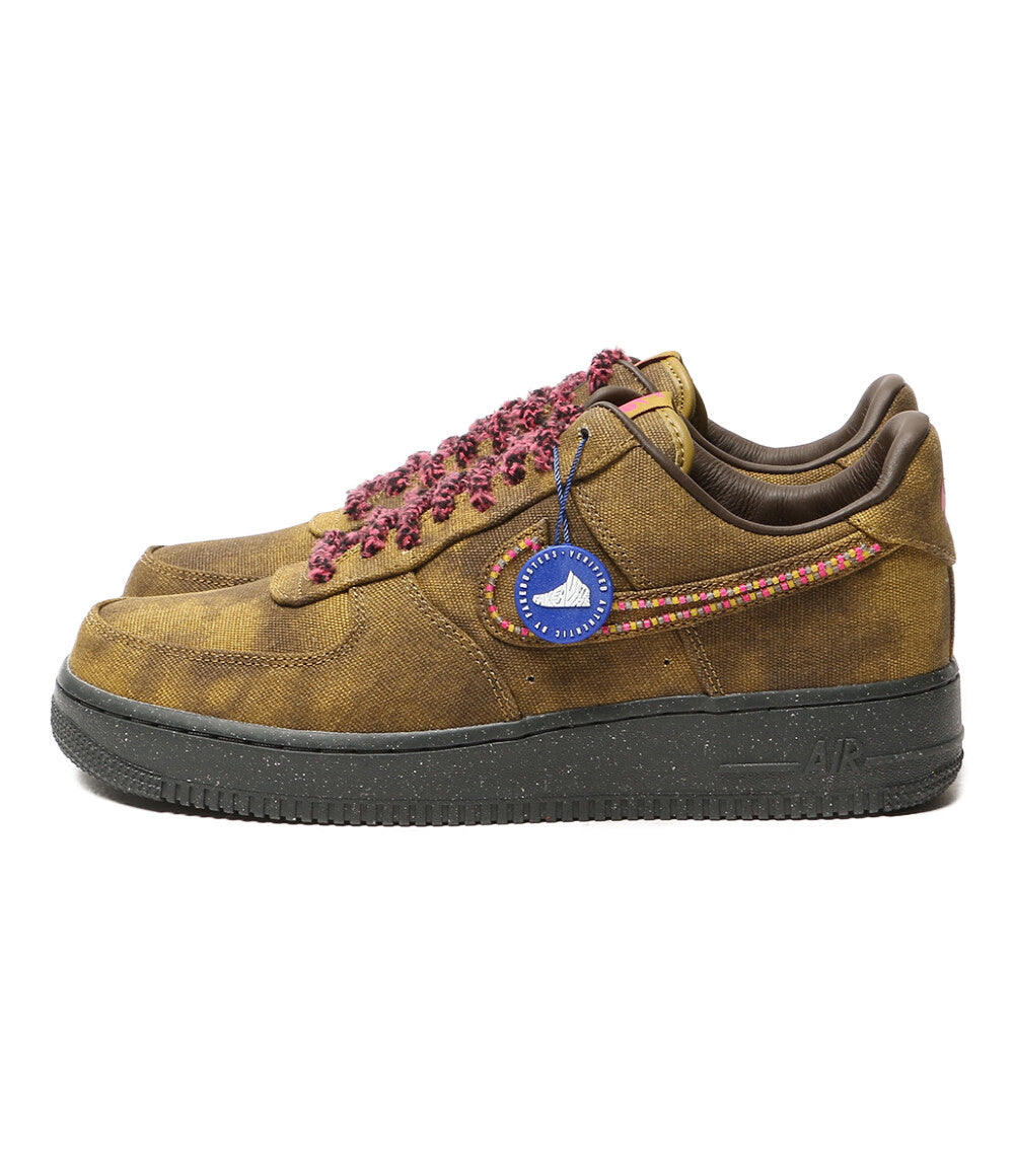 美品 NIKE スニーカー NIKE AIR FORCE 1 BOUCLE QS IO4474-300 メンズ SIZE 27cm ナイキ