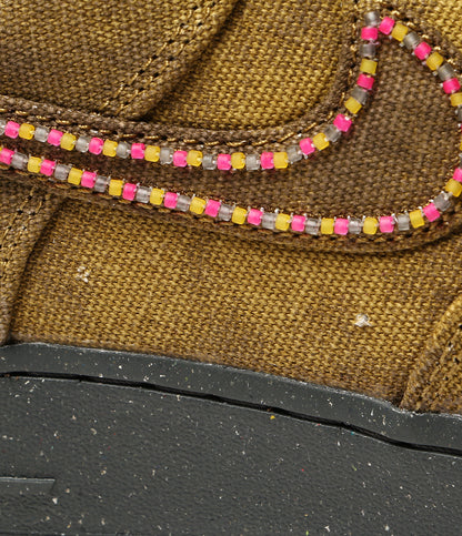 美品 NIKE スニーカー NIKE AIR FORCE 1 BOUCLE QS IO4474-300 メンズ SIZE 27cm ナイキ