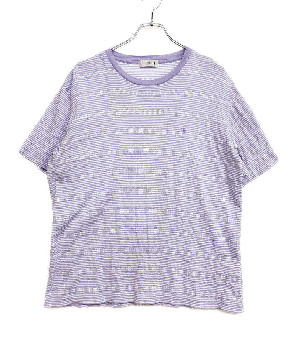 MACKINTOSH LONDON 半袖Ｔシャツ マイクロリンクスボーダーT PPL G1P73-600-30 メンズ SIZE LL マッキントッシュ ロンドン