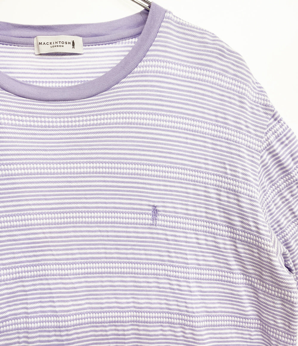 MACKINTOSH LONDON 半袖Ｔシャツ マイクロリンクスボーダーT PPL G1P73-600-30 メンズ SIZE LL マッキントッシュ ロンドン