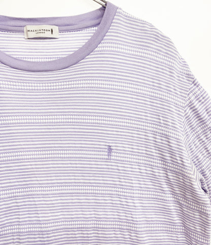 MACKINTOSH LONDON 半袖Ｔシャツ マイクロリンクスボーダーT PPL G1P73-600-30 メンズ SIZE LL マッキントッシュ ロンドン