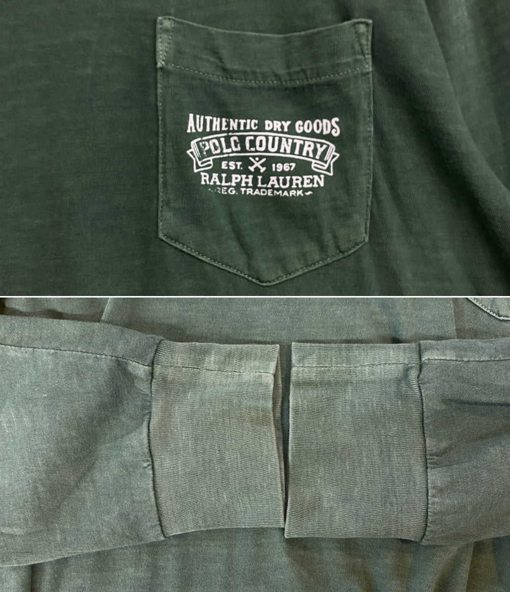 POLO COUNTRY RALPH LAUREN ポロカントリー ラルフローレン 長袖Ｔシャツ メンズ SIZE L