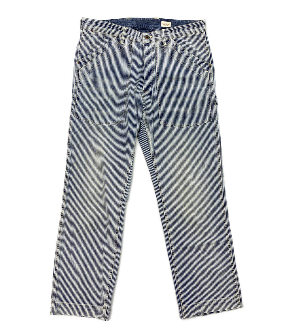 POLO RALPH LAUREN デニムパンツ R.L.P.C. NAVAL CLOTHING FACTRY ヒッコリー メンズ SIZE 34 ポロ・ラルフローレン