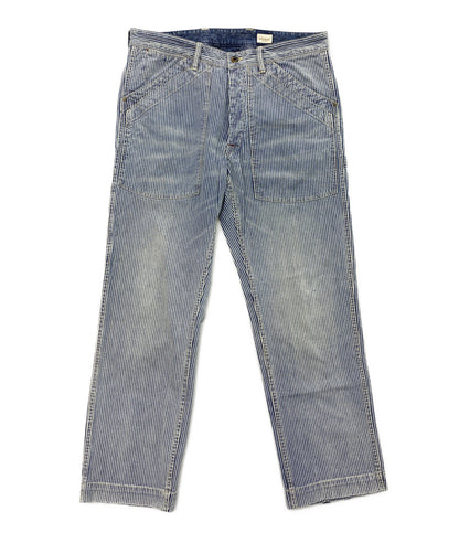 POLO RALPH LAUREN デニムパンツ R.L.P.C. NAVAL CLOTHING FACTRY ヒッコリー メンズ SIZE 34 ポロ・ラルフローレン