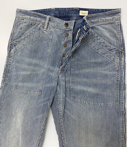 POLO RALPH LAUREN デニムパンツ R.L.P.C. NAVAL CLOTHING FACTRY ヒッコリー メンズ SIZE 34 ポロ・ラルフローレン