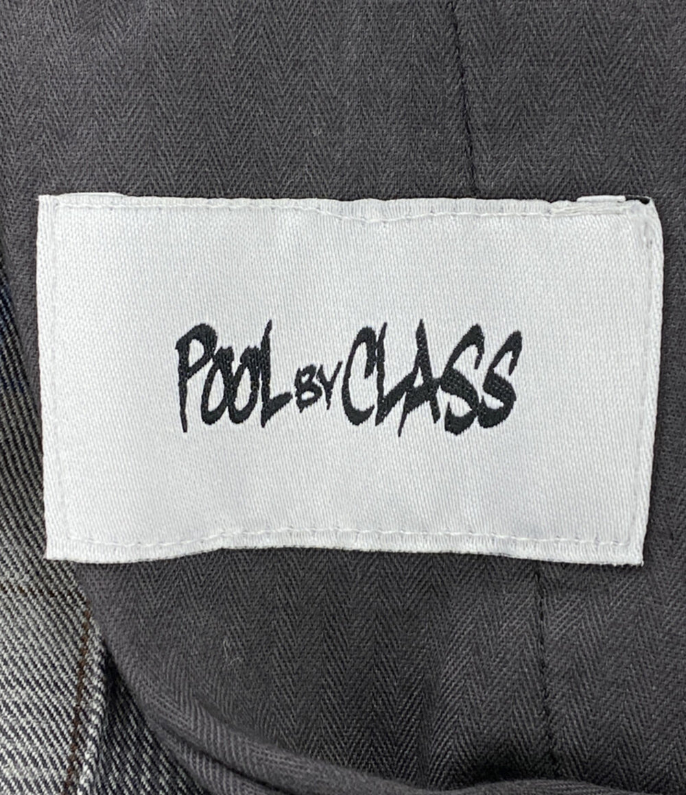 POOL BY CLASS プールバイクラス ハーフパンツ チェック グレー メンズ SIZE 2