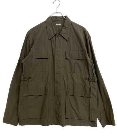 PHIGVEL MAKERS & Co 長袖シャツ 2024SS Utility LS Shirt Jacket カーキ メンズ SIZE 2 フィグベル