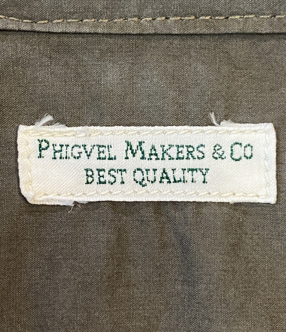 PHIGVEL MAKERS & Co 長袖シャツ 2024SS Utility LS Shirt Jacket