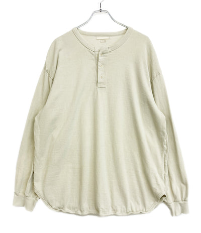 blurhms ブラームス 長袖Ｔシャツ Silk Nep Baseball Henry 24SS メンズ SIZE 4