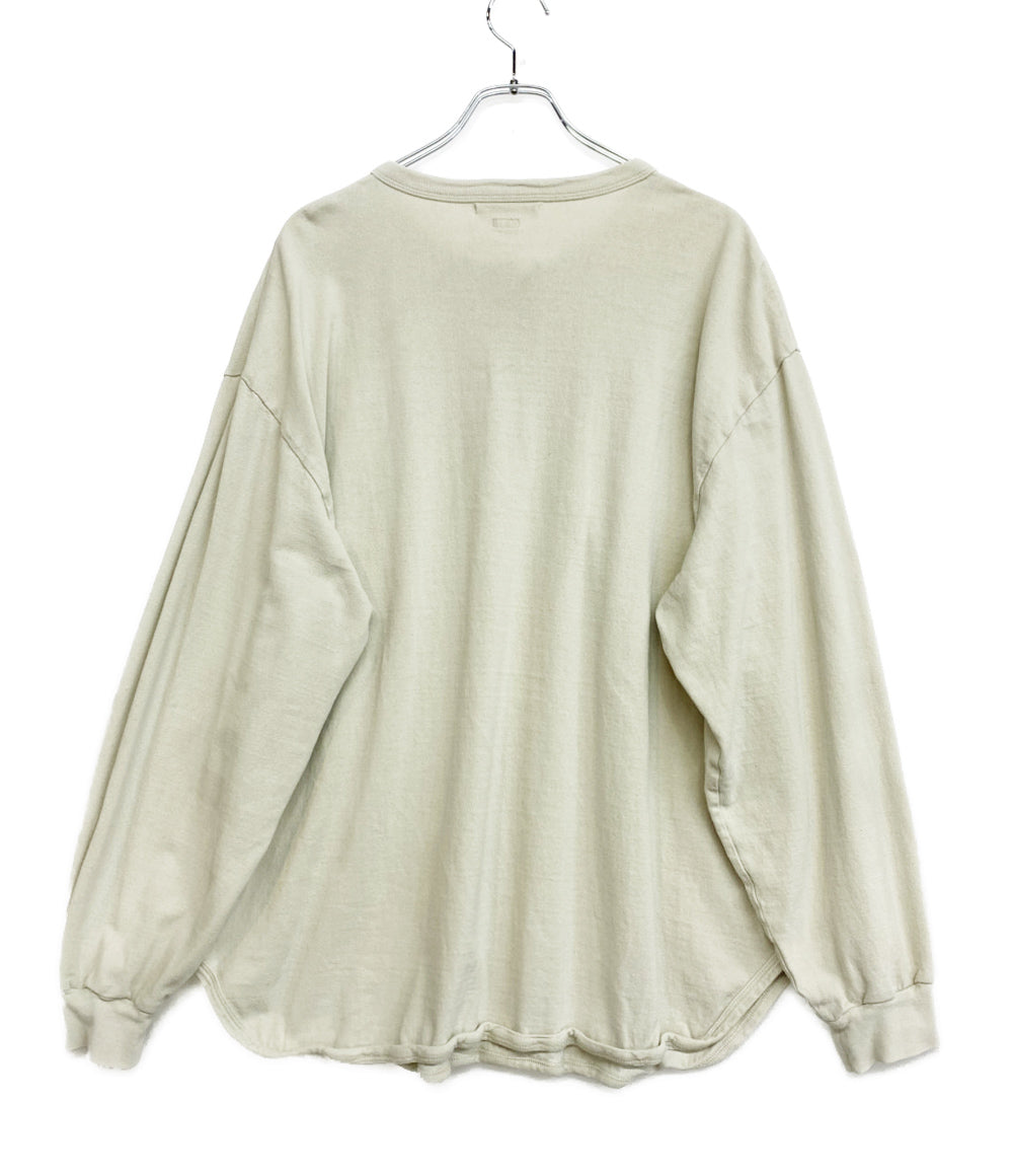 blurhms ブラームス 長袖Ｔシャツ Silk Nep Baseball Henry 24SS メンズ SIZE 4