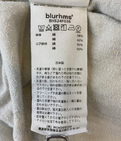blurhms ブラームス 長袖Ｔシャツ Silk Nep Baseball Henry 24SS メンズ SIZE 4