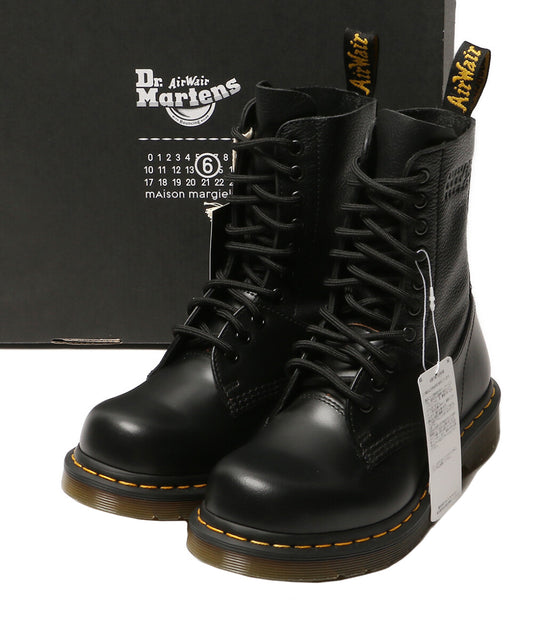 美品 Dr.Martens×MM6 エムエムシックス 10ホールブーツ レディース SIZE UK4 ドクターマーチン