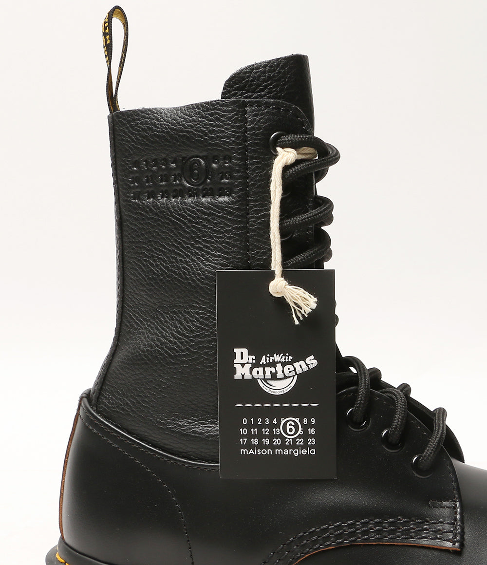 美品 Dr.Martens×MM6 エムエムシックス 10ホールブーツ レディース SIZE UK4 ドクターマーチン