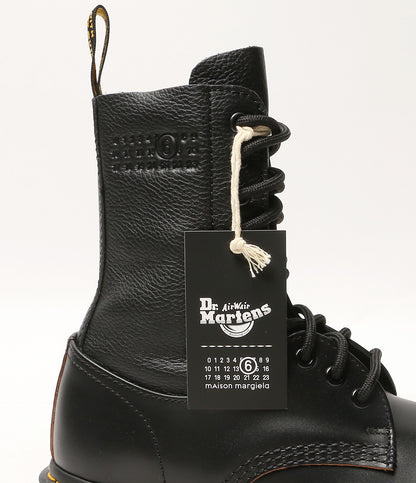 美品 Dr.Martens×MM6 エムエムシックス 10ホールブーツ レディース SIZE UK4 ドクターマーチン