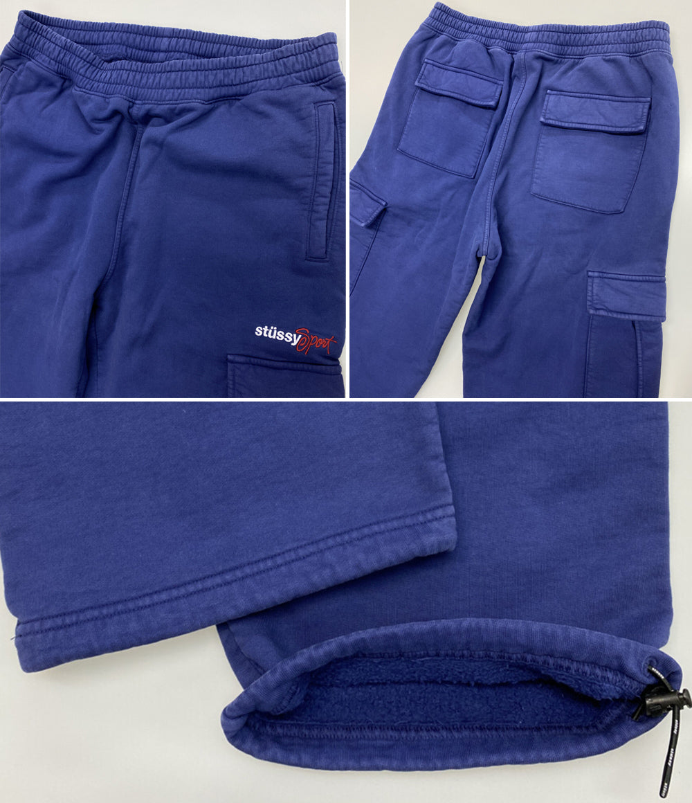 STUSSY スウェットパンツ stussy sport cargo fleece pant メンズ SIZE M ステューシー