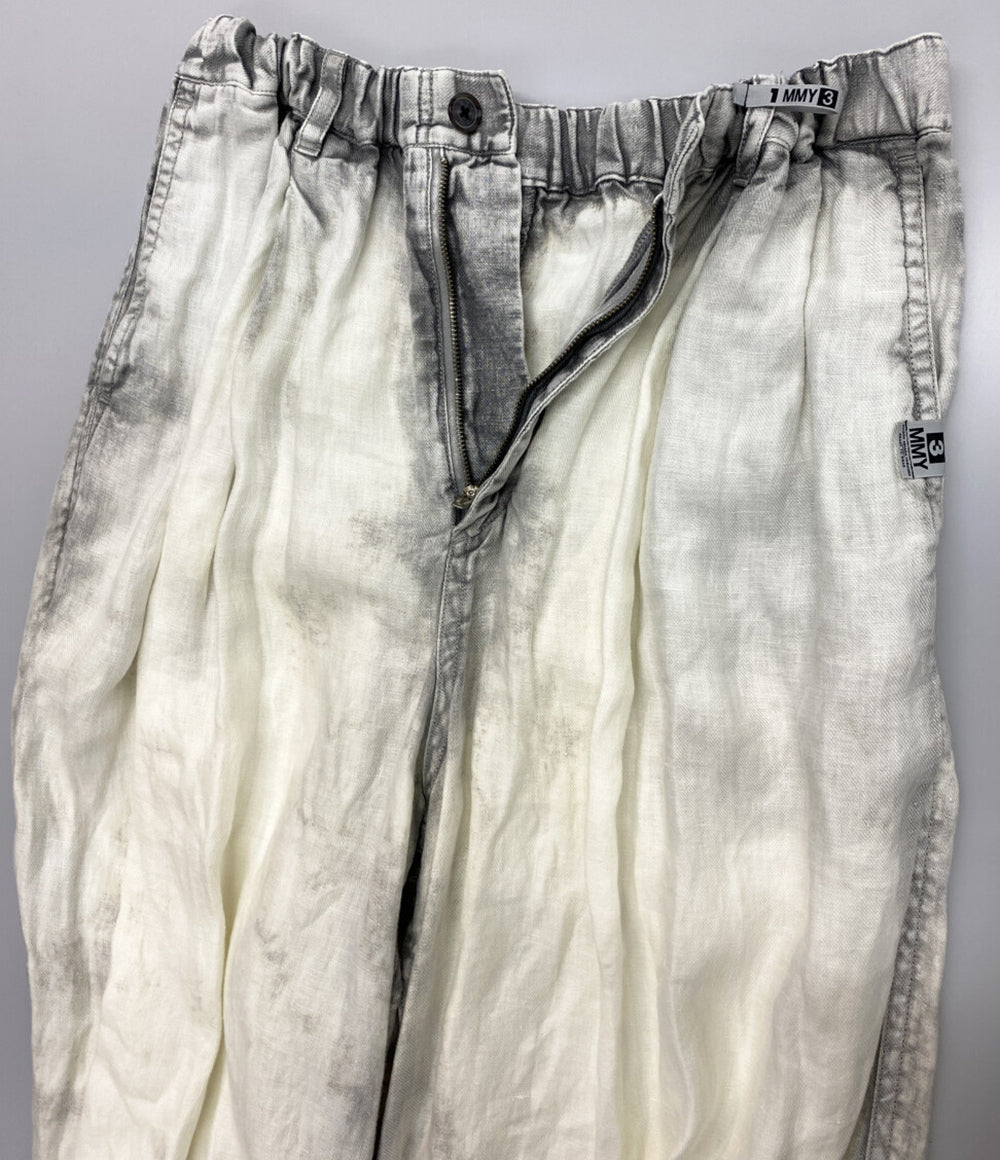 Maison MIHARA YASUHIRO パンツ 24SS リネン ホワイト メンズ SIZE 38 メゾン ミハラヤスヒロ