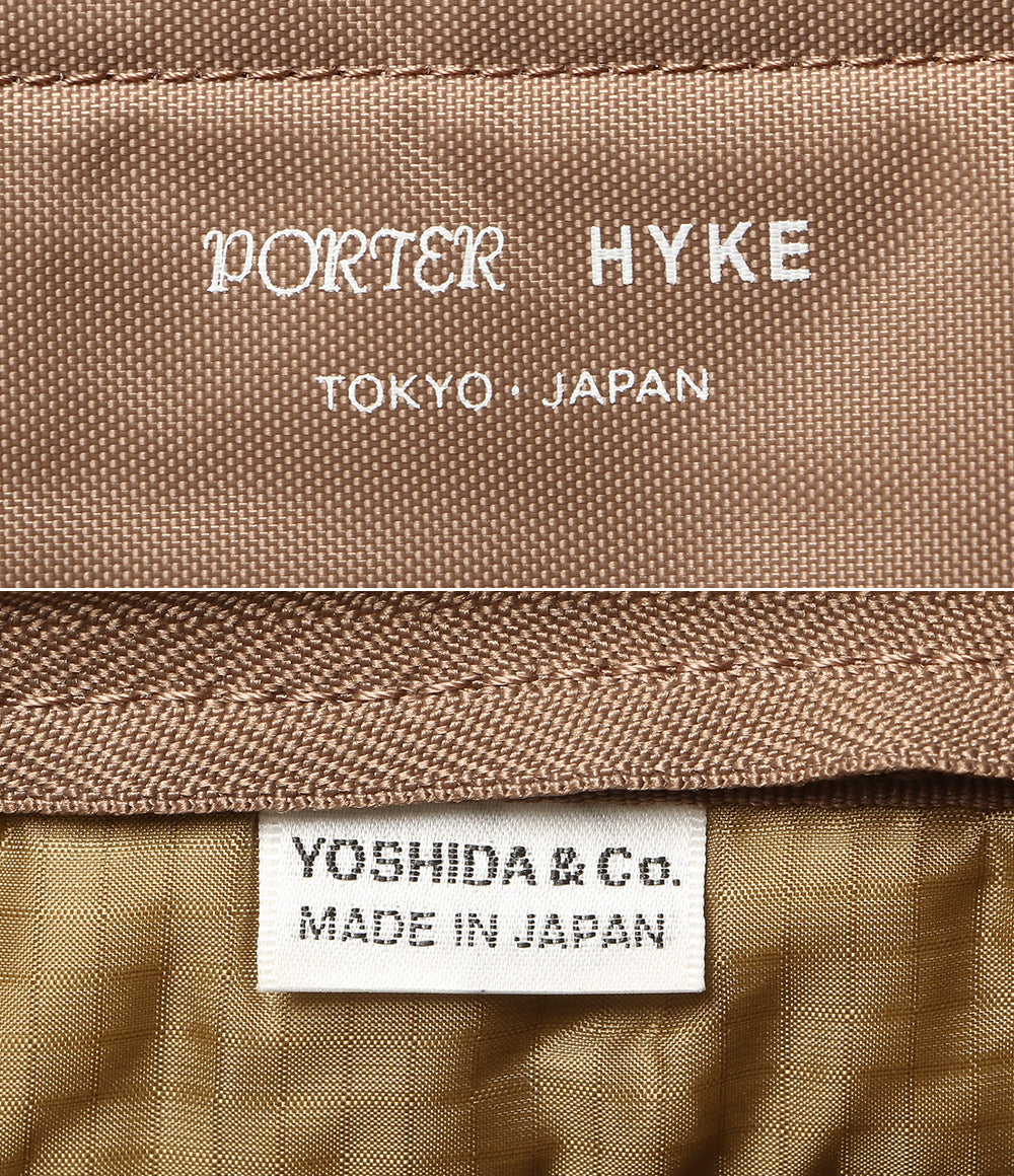 美品 PORTER×HYKE ハイク ハンドバッグ HELMET BAG メンズ ポーター
