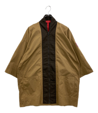 elephant TRIBAL fabrics ジャケット ブラウン e-HP-AW1502 メンズ SIZE F エレファントトライバルファブリックス